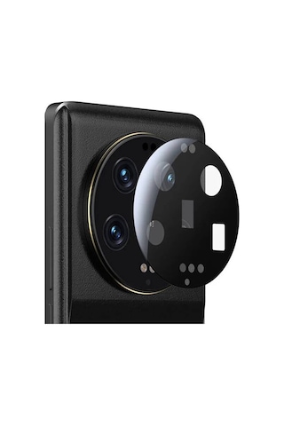 Forzacase Xiaomi Mi 13 Ultra İle Uyumlu Kamera Lens Koruma Halkası Siyah - Fc377 Siyah