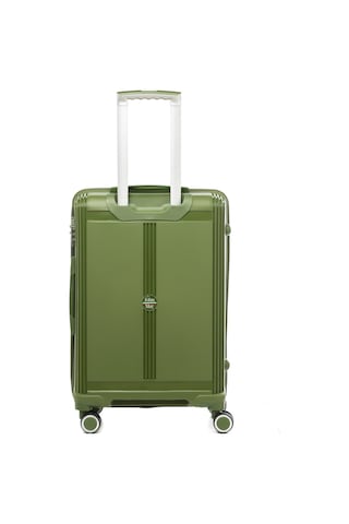 Unisex Jmy8101.05 John May Silikon Valiz Orta Boy 67x41x29cm Haki Haki