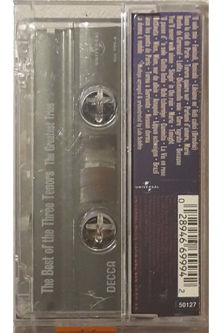 Plak Değildir Kaset Tir The Best Of The Three Tenors The Greate