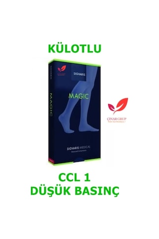 Sigvaris Magic Külotlu Varis Çorabı (Mg-1 Düşük Basınç)