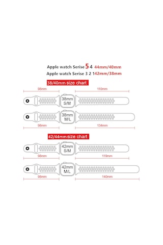 Apple Uyumlu Watch 1 2 3 4 5 6 7 38 MM 40 MM 41 MM Spor Silikon Tme Kordon