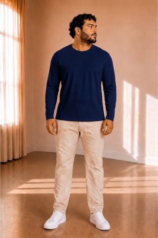 Sngl Tekstil Erkek Uzun Kollu İnterlok Oversize Sweatshirt S-m-l-xl-2xl Lacivert