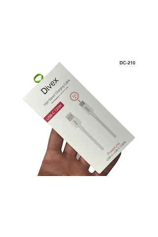 Divex Type-c Usb-c 120w Hızlı Şarj Kablosu Dc-210