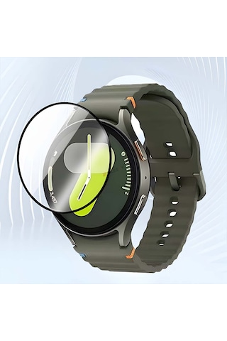 Samsung Galaxy Watch 7 40mm Uyumlu Ekran Koruyucu Polymer Temperli Nano 0.5 Mm Watch Ekran Koruyucu