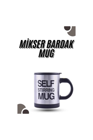 Mikser Kupa Bardak 200 Ml Karıştırıcılı Taşınabilir Pilli Çok Renkli
