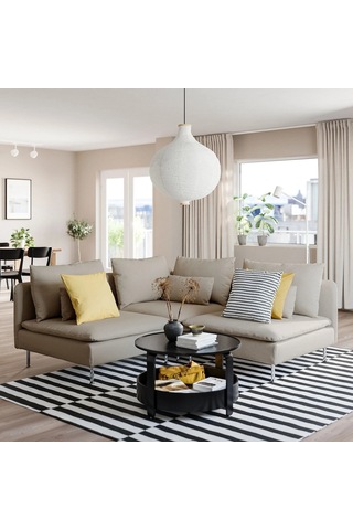 Ikea Bej Konforlu Kanepe - Köşe Kanepe