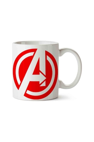 Avengers Porselen Kupa Bardak Beyaz Avengers Porselen Kupa Bardak Beyaz