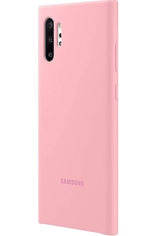 Galaxy Note 10 Plus İle Uyumlu Kılıf Silicone Cover Pembe Ef-pn975tpegww
