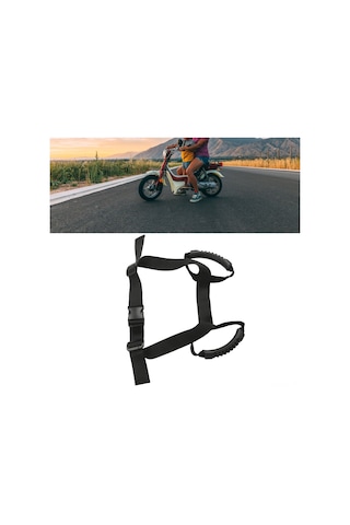 Lemestar Motosiklet Ve Sandalye İçin Çocuk Güven Kemerleri, Dürtme Önleyici Tutamaklı, Evrensel Kullanim, Kolay Temizlenir