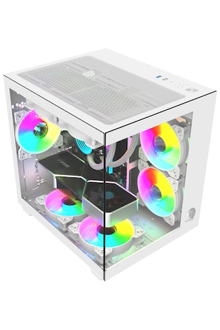 Gameline Hıper V2 3x Rgb Fanlı Usb 3.0 Gaming Bilgisayar Kasası Beyaz