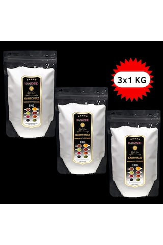 Hanzade Bitkisel Karbonat 3 x 1 KG