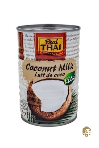 Real Thai Hindistan Cevizi Sütü Lite Coconut Milk Lite 400 ML Real Thai Hindistan Cevizi Sütü Lite Coconut Milk Lite 400 ML
