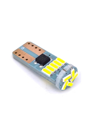 24v 15 Ledli Dipsiz T10 Park Ampulü Beyaz Işık 2 Adet