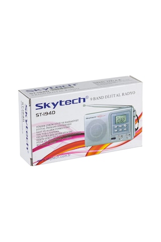 Skytech - St-194d 9 Bant Dijital Fm Radyo