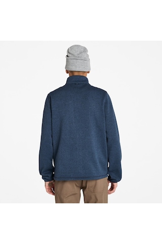 Timberland Melange Fleece Erkek Ceket-33867 Lacivert
