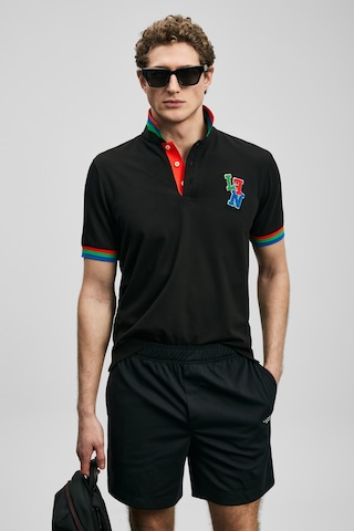 Lufian Fun Smart Erkek Polo Tişört Siyah Siyah 111040231100100 Siyah