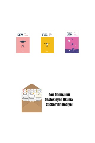 Yenilmez + Sahibinin Sesi + İnsanın Bir Dakikası Sl5 + Okuma Sticker'ları