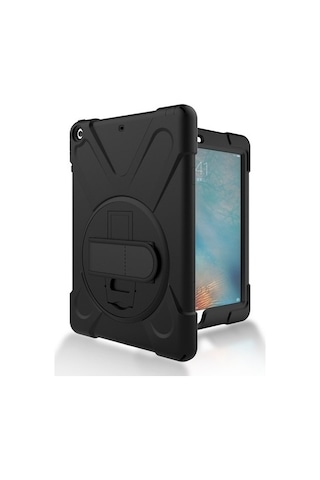 Apple Uyumlu iPad Mini 2-3-4-5 Nesil Kılıf Zırhlı Darbe Etkili Silikon Stand