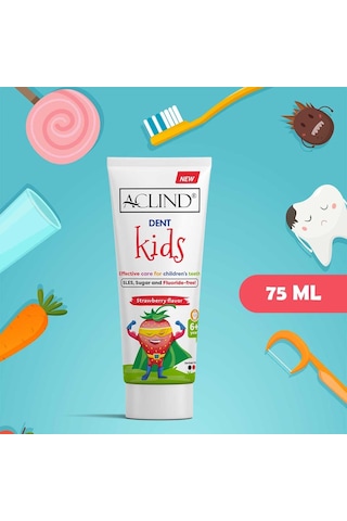 Aclind Dent Shield 100 ML + Dent Kids 75 ML Diş Macunu