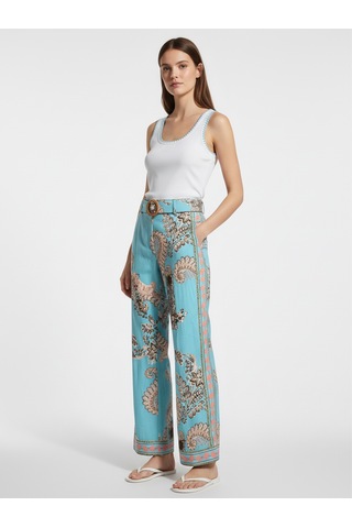 Xint Beyaz Pamuk Dokulu Regular Fit Atlet 602576