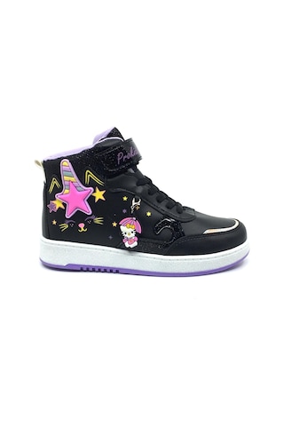 Taşpınar Pro - Star Kız Çocuk Kışlık Kısa Bot Spor Ayakkabı 26-35 Siyah