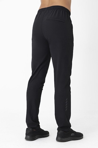 Crozwise Erkek Dar Paça Likralı Spor Pantolon Siyah