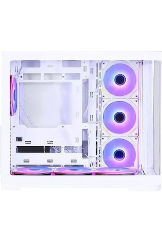 Gamebooster 850w 80+ Bronze Gb-g2852w-850w 7-fanlı Gamıng Mıd-tower Pc Kasası Beyaz