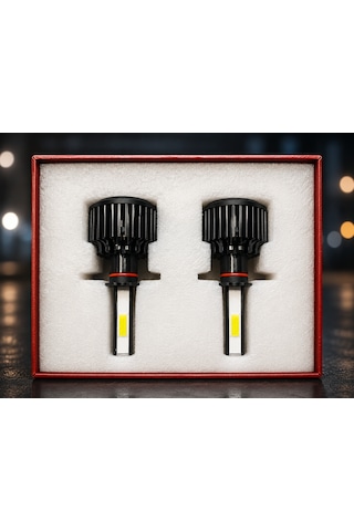 H3 Soketli Led Xenon Far Ampulü 12v 36w 6000lm Beyaz Işık