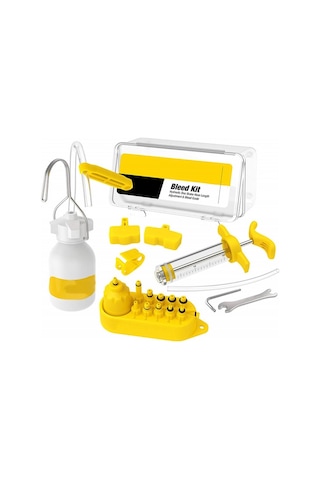 Vona Bleed Kit Tüm Frenlere Uyumlu Hidrolik Fren Yağ Değişim Kiti Sarı