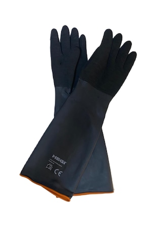 Hegi Hr Lateks Endüstriyel Uzun Asit Eldiveni 55 Cm