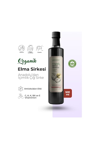 Greenlabel Organik Elma Sirkesi 500 ML