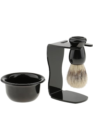 Dolıty Erkek Tıraş Seti Fırçası+akrilik Sehpalık+ Kase