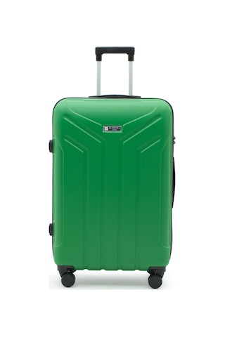 Petra Lüx Abs Büyük Boy Valiz 75 Cm Yeşil