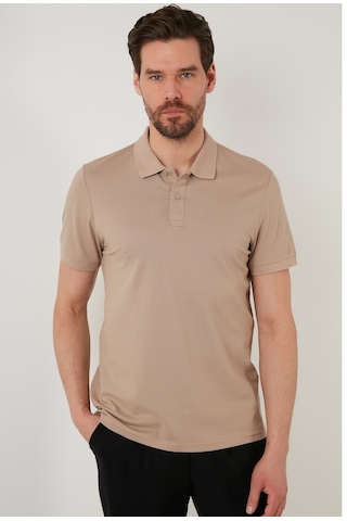 Buratti Regular Fit Pamuklu Düğmeli Erkek Polo Yaka T Shirt 5902326 Vizon