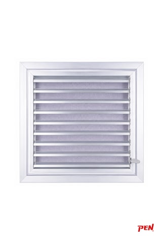 Alüminyum Banyo Wc Havalandırma Menfezi 44x44 Eloksallı Seri