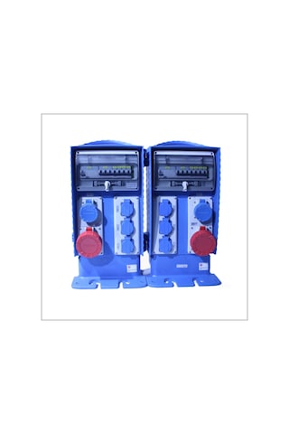 Novsen Ip54 Kombinasyon Panosu 6 Ad. Schuko 16a, 2 Ad. 3x16a, 2 Ad. 5x32a