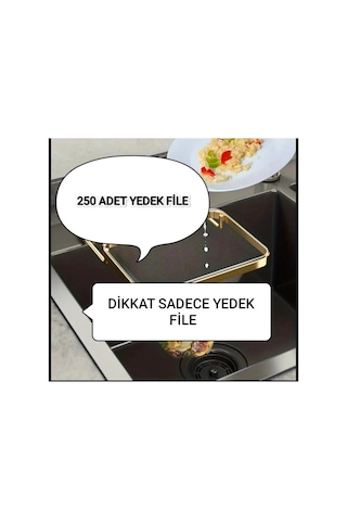 250 Adet Yedek File Şeffaf