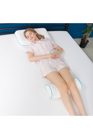 Viscofoam Çok Amaçlı Ortopedik Yastık Horlama Yastığı 42x18x10cm