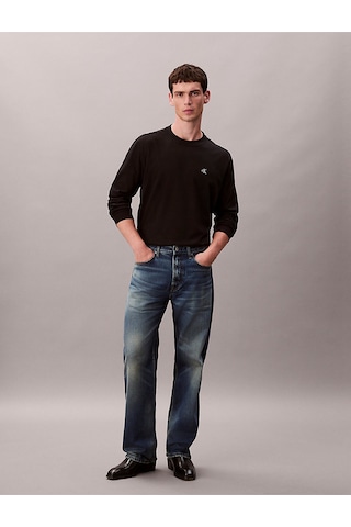 Erkek Easy Monogram T-shirt Siyah
