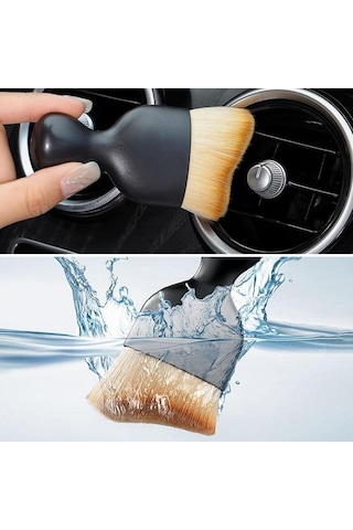 Mini Araç İçi Temizlik Fırçası Yumuşak Kıllı 38999558