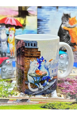 Bjorn Seramik Kupa "koshariki", Pyter 300 Ml 203592204 Beyaz