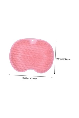 Ulzyvf 2 Adet Kaymaz Tabanlı Koku Önleyici Banyo Paspası - Ayak Masaj Ve Temizlik Fırçası Diğer