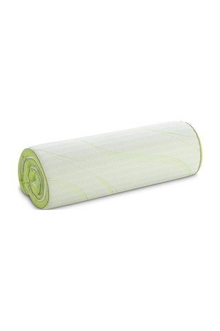 Topper 2.3 - Visco Aloe Vera Yatak Pedi - Yıkanabilir Kılıf - %100 Kaydırmaz Alt Yüzey Yeşil