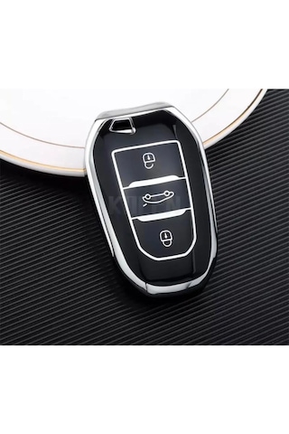 Opel Peugoet Citroen 3008 C5 Aircross Rifter Gt Kasa Anahtar Kılıfı ''sustasız'' Model