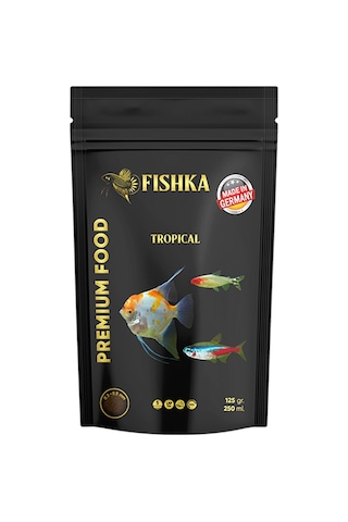 Fishka Tropical 250 ml Melek Tetra Balık Yemi Fishka Tropical 250 ml Melek Tetra Balık Yemi
