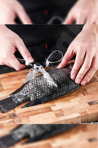 Mutfak Makası - Çok Fonksiyonel Ekstra Keskin - Ceviz Kıracağı -