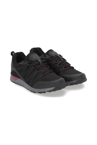 Slazenger Albus I Erkek Siyah / Bordo Günlük Spor Ayakkabısı Siyah / Bordo