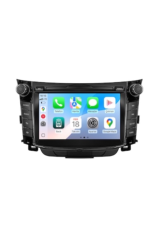 Hyundai İ30 Android Multimedya Sistemi 2012-2016 Crv-4901rd 7"
