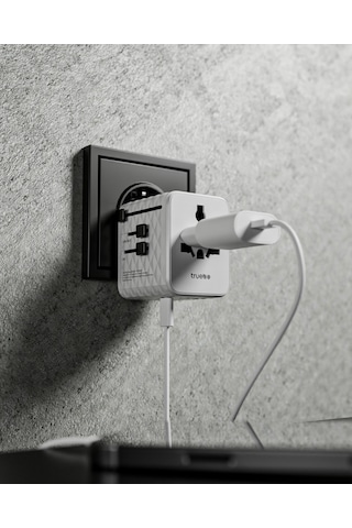 Truebo Multitravel Travel Adapter & Charger Evrensel Seyahat Adaptörü