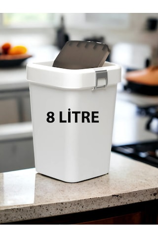 Technow Motek Cob-410b 8 Litre Çöp Kutusu Kovası + Temizlik Seti Antasit